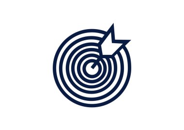 Yuvarlak hedef web simgesi