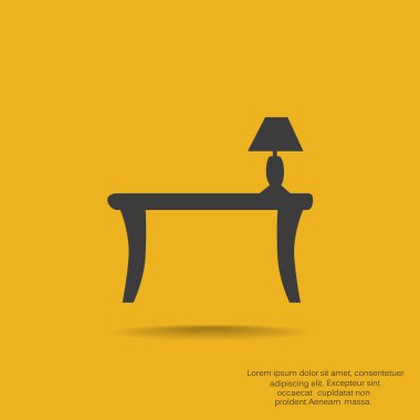 lambalı Vintage tablo