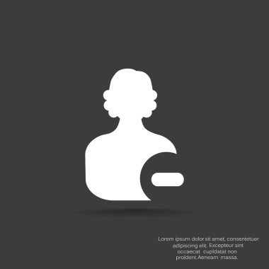 Web simgesi arkadaş Kartviziti sil