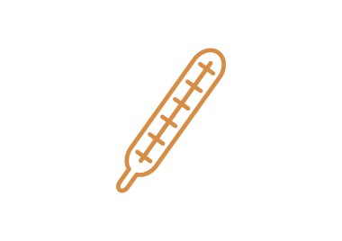 medikal termometre web simgesi