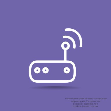 Wi-Fi Router simgesi