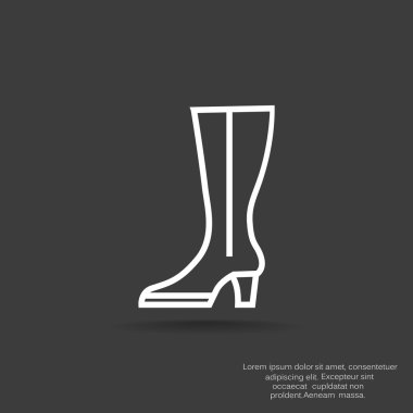 Kadın önyükleme simgesi