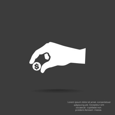 Elinde para web simgesi