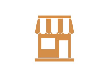 Basit anahat mağaza işareti