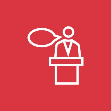 hoparlör simgesi silüeti