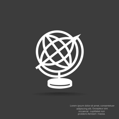 Küre satırı simgesi 