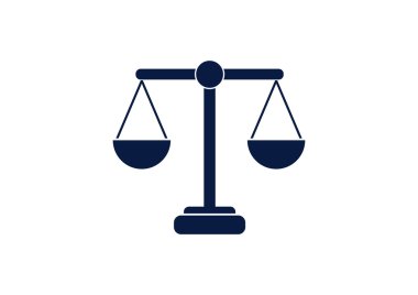 Adalet basit web simgesi ölçekleri