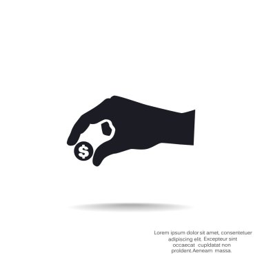 Elinde para web simgesi