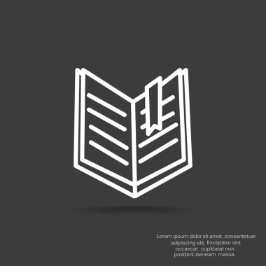 Açık kitap web simgesi