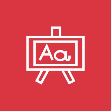 blackboard tabelada alfabesi