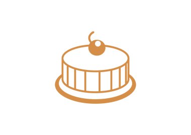 Kek kiraz web simgesi ile