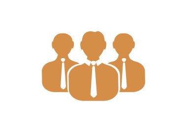 Grup insanlar basit web simgesi