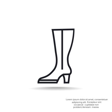 Kadın önyükleme simgesi