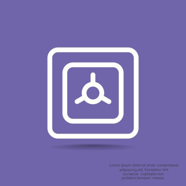 Basit güvenli illüstrasyon