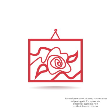 çerçeveli resim simgesi