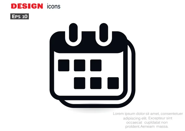 Organizador simple icono web — Archivo Imágenes Vectoriales