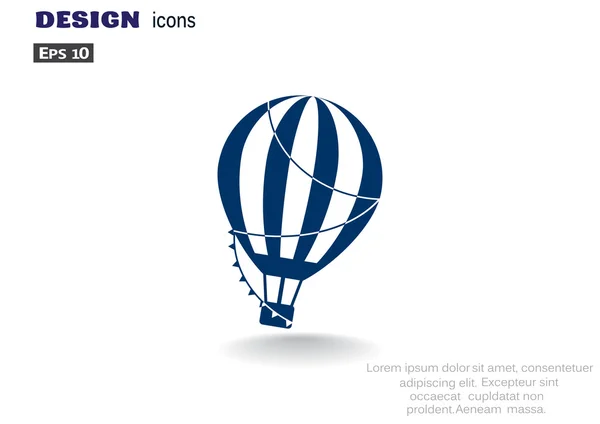 Икона воздушного шара — стоковый вектор