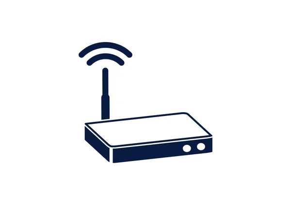 WLAN-Router-Symbol — Stockvektor