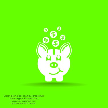 kumbara düşen paraları ile