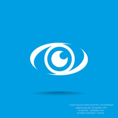 İzlerken göz web simgesi