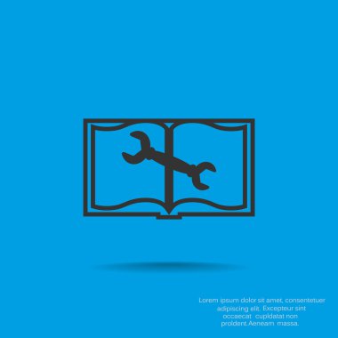 Açık kitap simgesi, öğretim kavramı