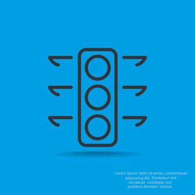 trafik ışıkları web simgesi