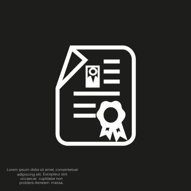 Sertifika web simgesi