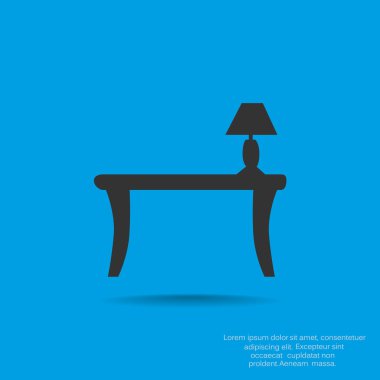 lambalı Vintage tablo