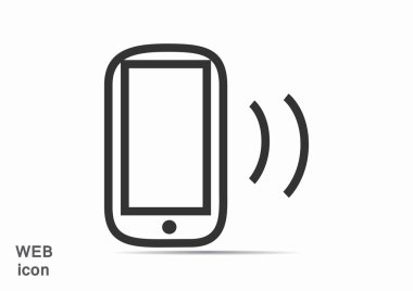 Boş ekranlı basit akıllı telefon