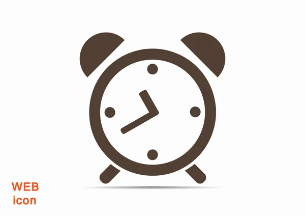 Reloj despertador icono web — Archivo Imágenes Vectoriales