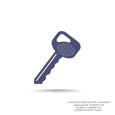 Basit anahtar web simgesi