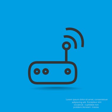 Wi-Fi Router simgesi