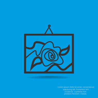 çerçeveli resim simgesi