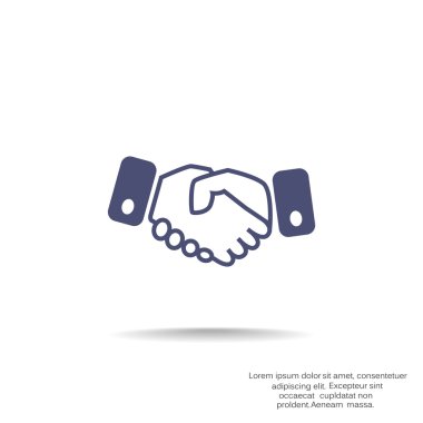 El sıkışma basit web simgesi