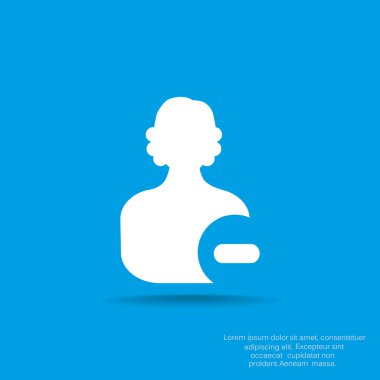 Web simgesi arkadaş Kartviziti sil