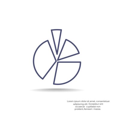 Yuvarlak Infographic web simgesi