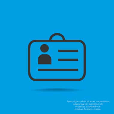 kimlik kartı simgesi