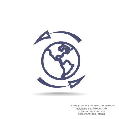 Planet earth web simgesi