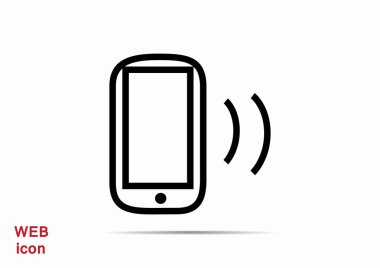 Boş ekranlı basit akıllı telefon