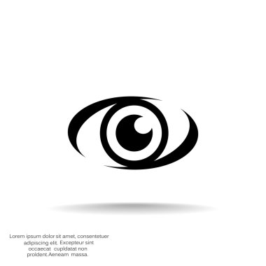 İzlerken göz web simgesi
