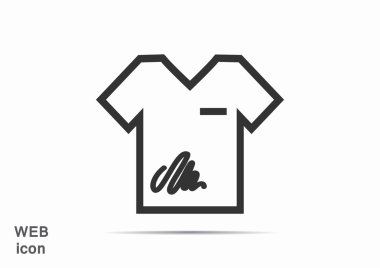 T-shirt web simgesi
