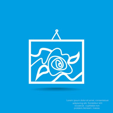 çerçeveli resim simgesi