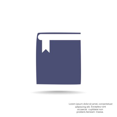 Kapalı kitap web simgesi