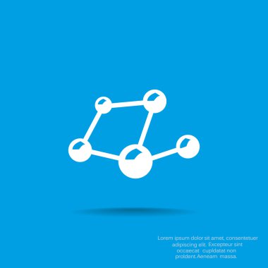 Moleküler bileşik web simgesi