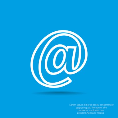 E-posta işareti web simgesi