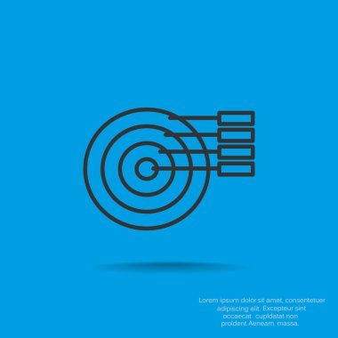 Yuvarlak Infographic web simgesi