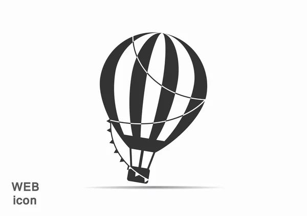 Palloncino aerostat icona web — Vettoriale Stock