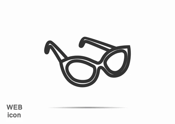 Icono web gafas — Archivo Imágenes Vectoriales