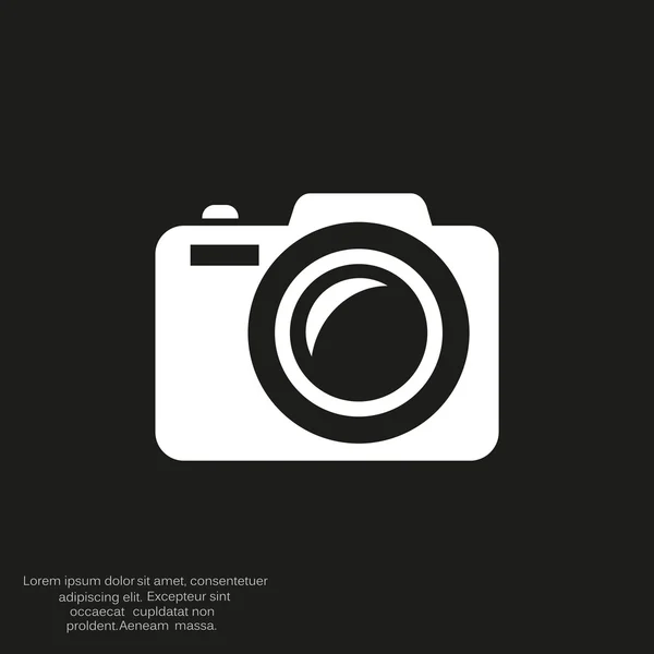 Photo camera icon — Stock Vector