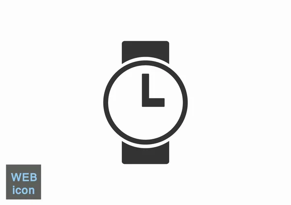 Simple watch clock — Stock Vector